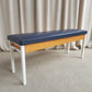 Vintage Mid Century Post Modern Modernist Hallway Dining Bench Seat Chair Retro R833