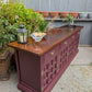 Stunning Solid Oak Carved Younger Toledo Sideboard