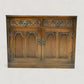 Old Charm Small Oak Sideboard Cupboard & Drawers Light Oak FREE Delivery. SBR10900/0409E