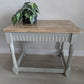 Refinished Oak Side Tables – Natural Wood & Warm Stone
