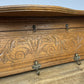 Coat Rack Antique French Carved Oak Wall Mounted 9 Hooks Rack Hanger LOT 6292