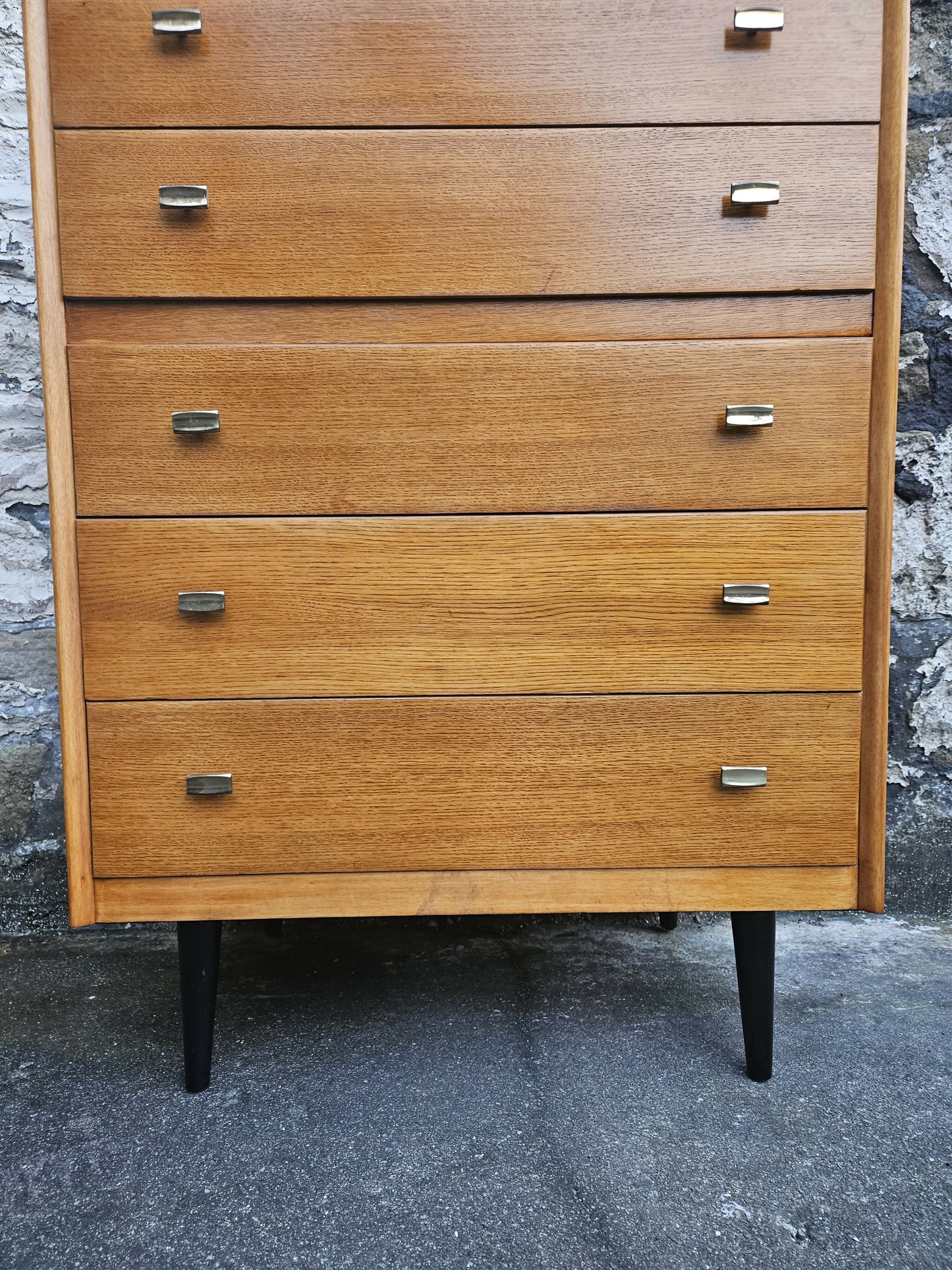 Lebus Chest Of Drawers Link Range Six Drawers In Oak