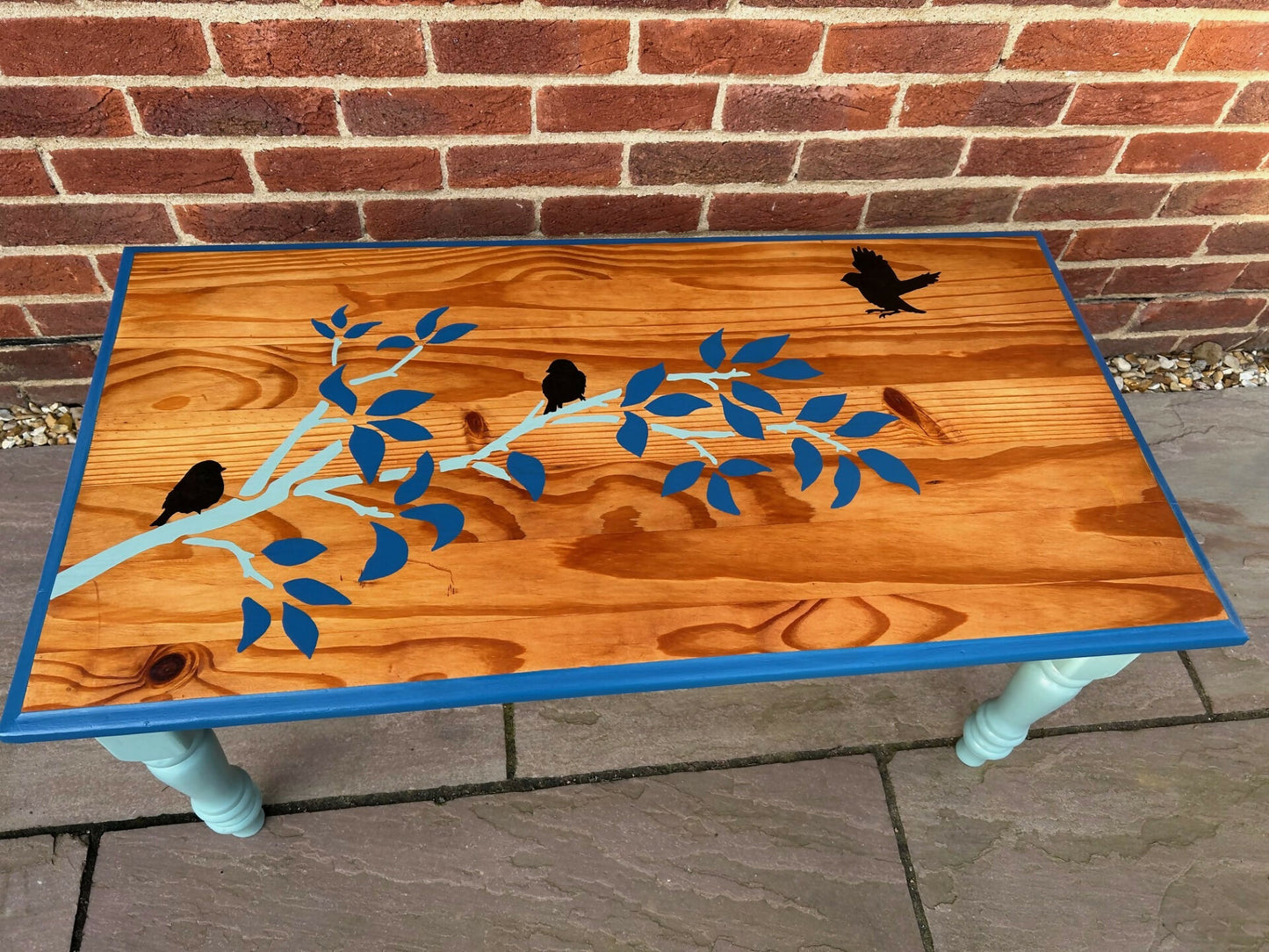 Unique, upcycled coffee table