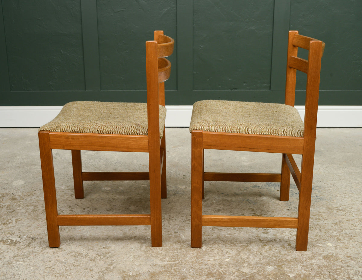 4 x Mid Century Danish Dining Chairs by Vantinge Mobelindustri