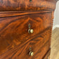 Chest of Drawers Antique French Burr Walnut 4 Drawers Carved Cabinet LOT 6267