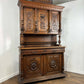 19th Century French Renaissance Style Carved Oak Buffet Sideboard / Cabinet