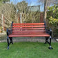 Liverpool Liverbird Heavy Cast Iron Garden Bench Seat Chair Patio