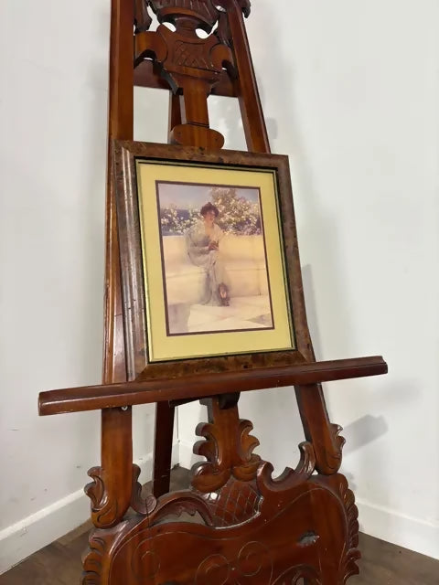 Framed Classical Lady Portrait – After Sir Lawrence Alma-Tadema