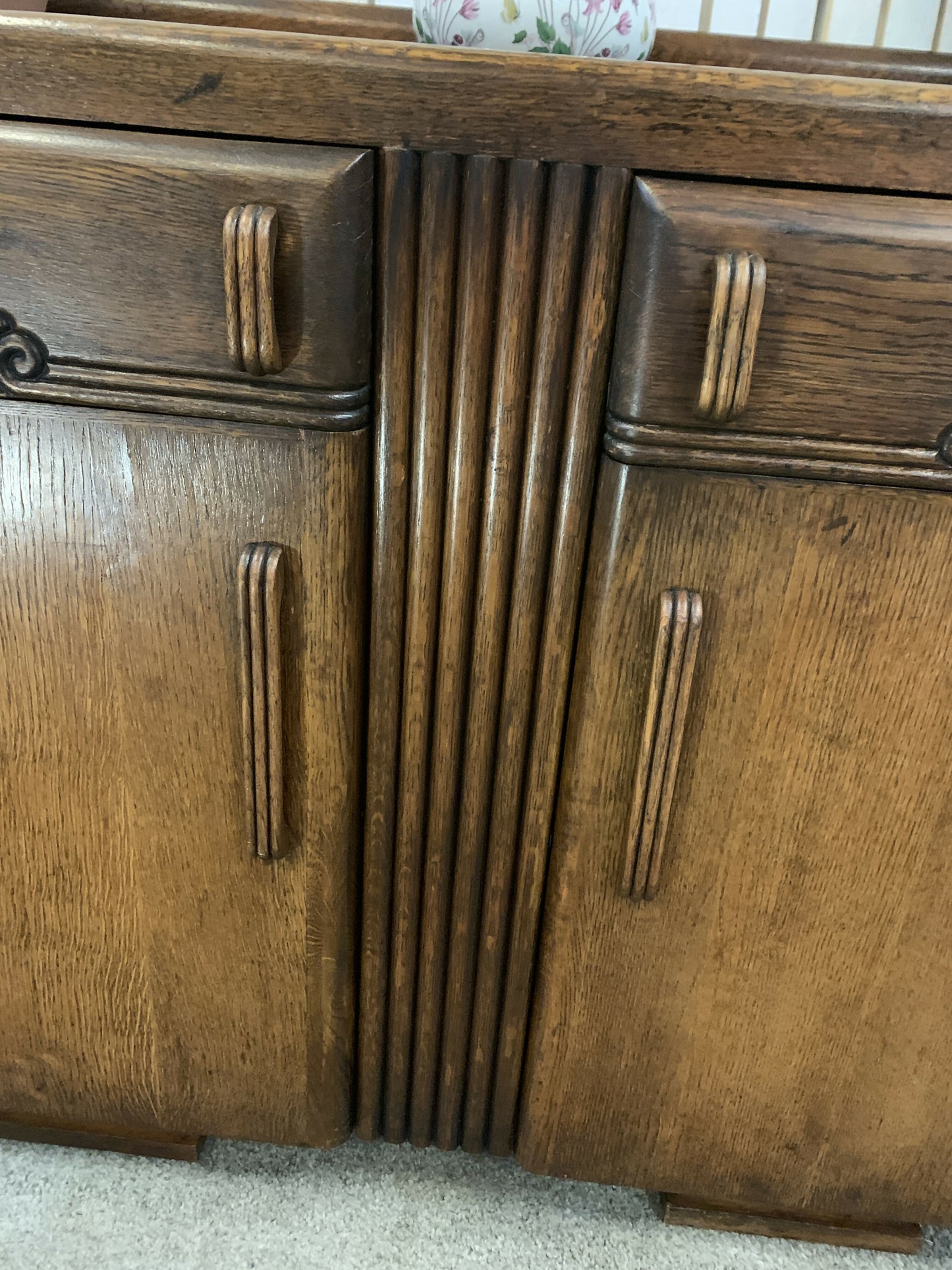 Vintage G F Barker Sideboard | Mid-Century / Classic Wooden Storage Cabinet