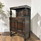 Early 20th Century Small Oak Court Cupboard