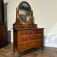 Edwardian Oak Dressing Table9