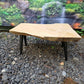 Small Table with Metal Legs