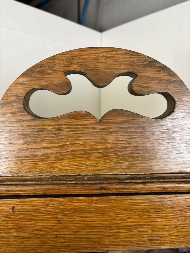 Edwardian Oak Wardrobe