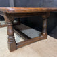 Very Deep & Long Oak Farmhouse Dining Table