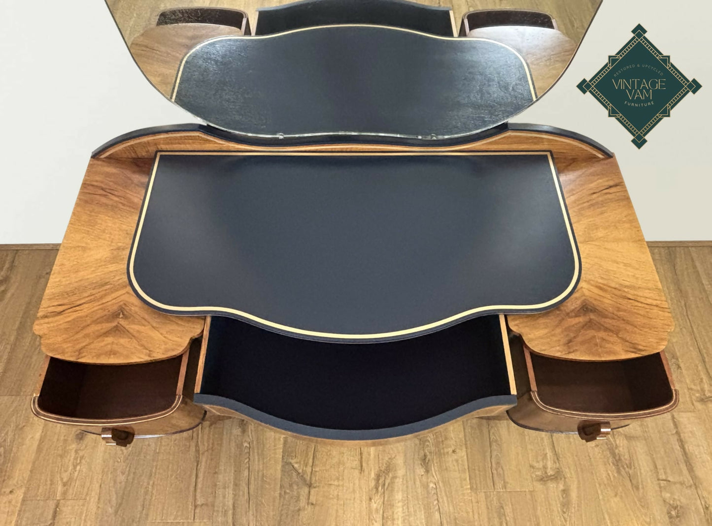 Art Deco dressing table, Tiffany Peacock