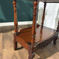Victorian Mahogany Three Tier Whatnotn