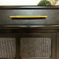 Nathan Sideboard, Cocktail Cabinet in Black and Gold