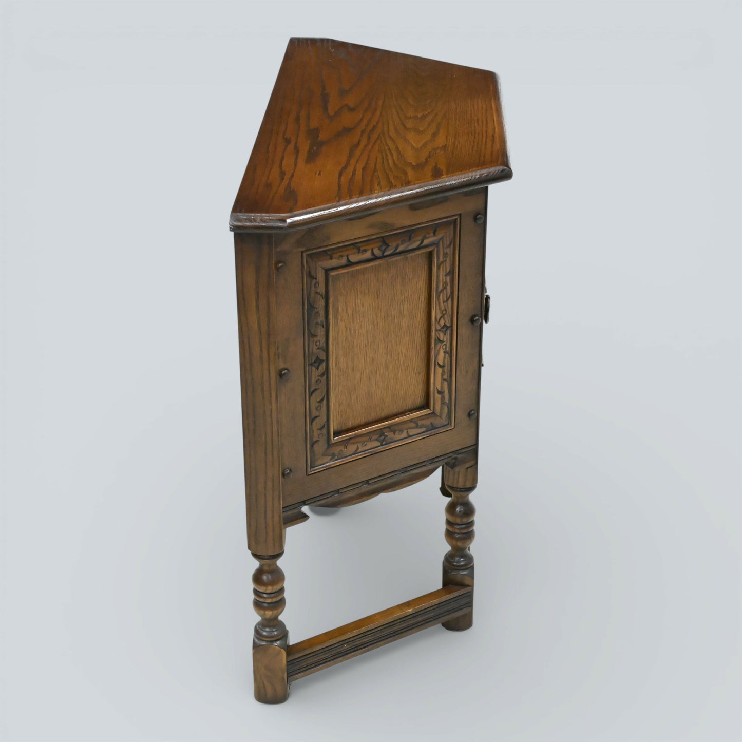 Old Charm Canted Hall Table Sideboard Light Oak Finish FREE UK Delivery*