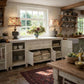 Large Farm House Vintage Sideboard