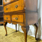 Vintage burr walnut veneered chest on stand8