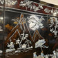 Set of Four Vintage Oriental Wall Panels with Mother of Pearl Inlay