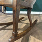 19th Century Beech Framed Rocking Chair7