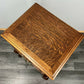 Bedside Table Vintage French Louis XVI Oak Carved Nightstand Cabinet LOT 4695