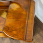 Vintage Walnut Veneered Dressing Table with Removable Mirror