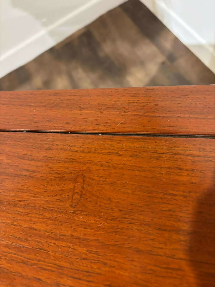Oriental Style Side Table with Single Drawer