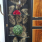 Art deco cocktail cabinet black and gold-MADE TO ORDER