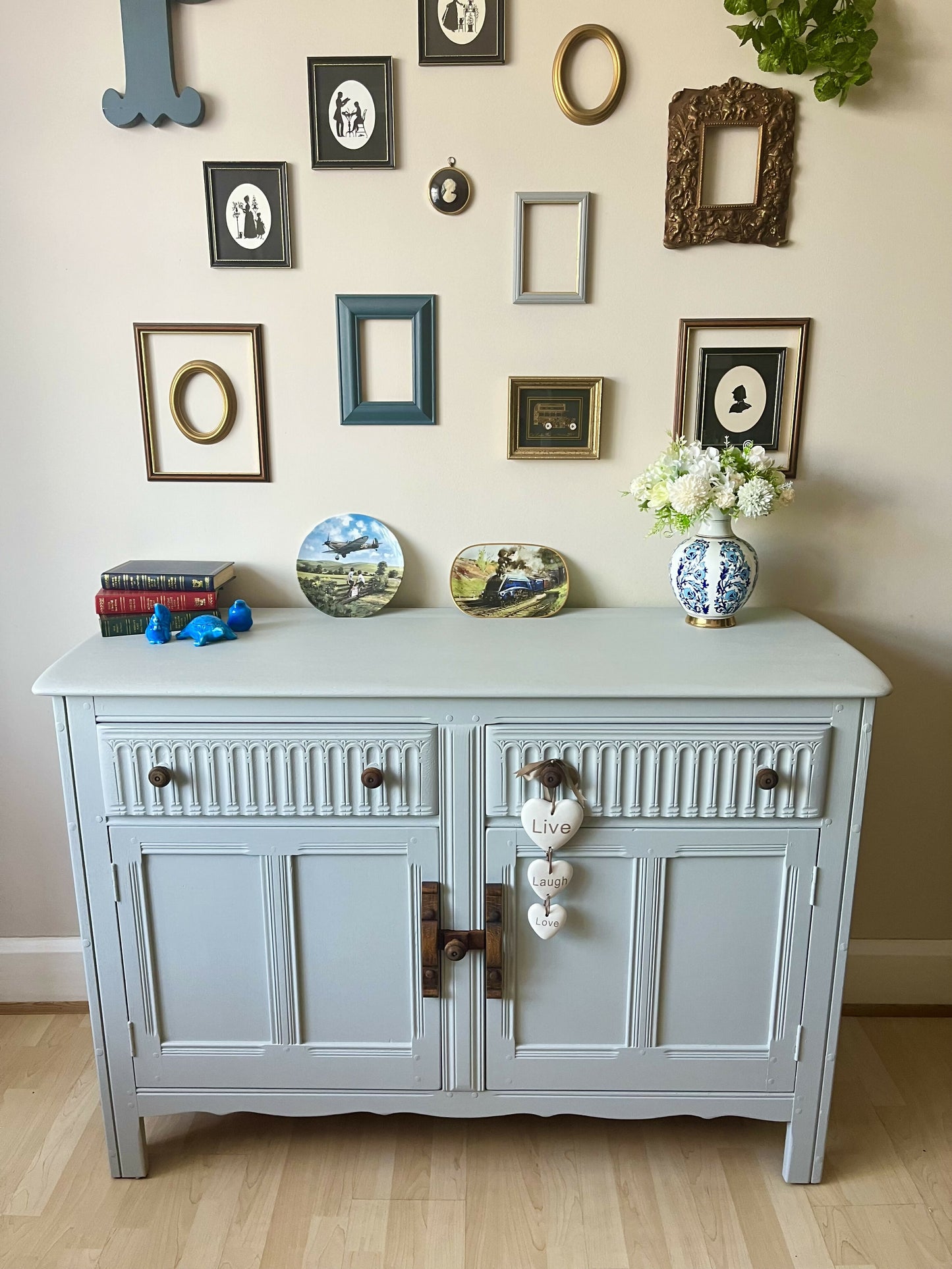 Vintage Ercol Style Sideboard , Buffet, Cabinet, Cupboard, Storage
