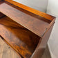 Edwardian Mahogany Open Music Cabinet / Bookcase
