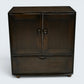 Ercol Mural TV Video Cabinet Windsor Range Dark Finish FREE UK Delivery