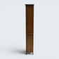Old Charm Narrow Bookcase Finish 4 Shelves Light Oak Carvings FREE UK Delivery*