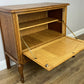 Cabinet Vintage French Louis XIV Oak Sideboard with Carved Cupboard LOT 6247