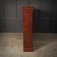 Vintage Victorian Oak Open Bookcase