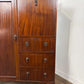 Vintage Mahogany Bureau Bookcase / Combination Cabinet
