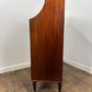Edwardian Mahogany Open Music Cabinet / Bookcase