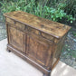 Antique Victorian Burle Walnut Veneer Chiffonier Dresser Server Buffet Sideboard