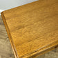 Pair of Bedside Tables Vintage French Louis Oak Nightstands Cabinets LOT 6295