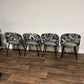 Four Contemporary Upholstered Dining Chairs8