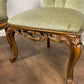 Pair Of Reproduction Upholstered Bedroom Chairs