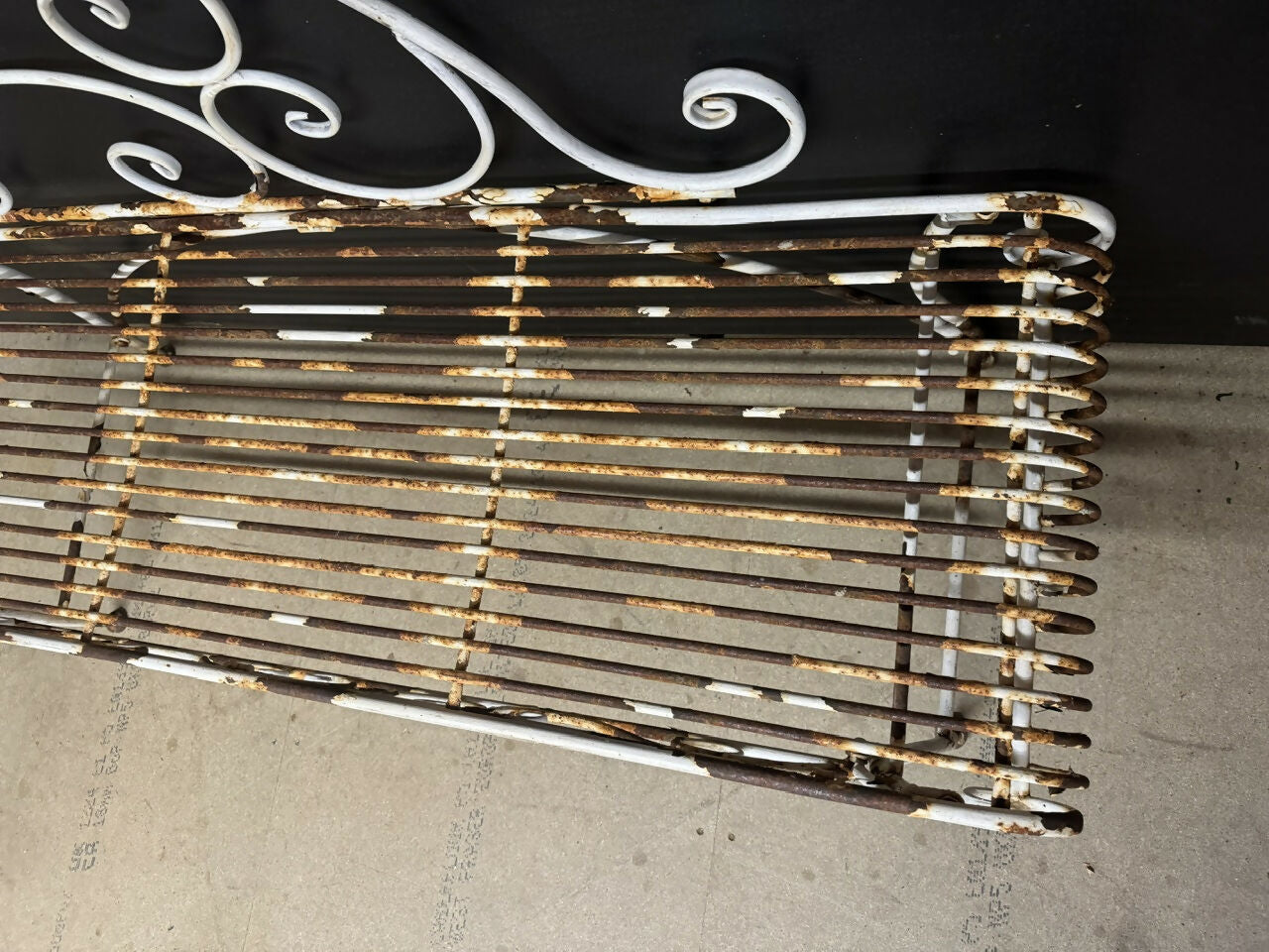 French Decorative Garden Bench