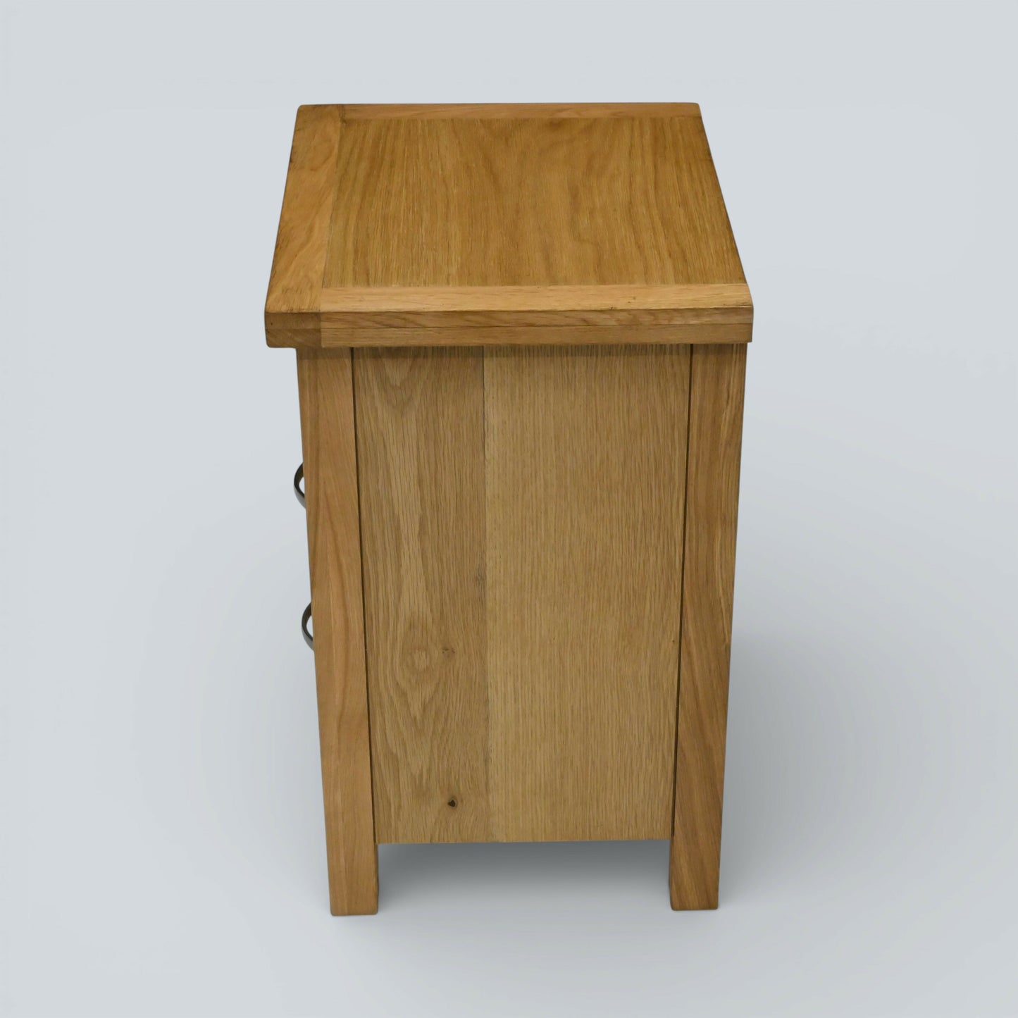 Small Light Oak Chest Of Drawers Bedside 3 Drawers Cabinet FREE UK Delivery*
