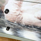 Vintage Stag sage green chest of drawers decoupage tallboy