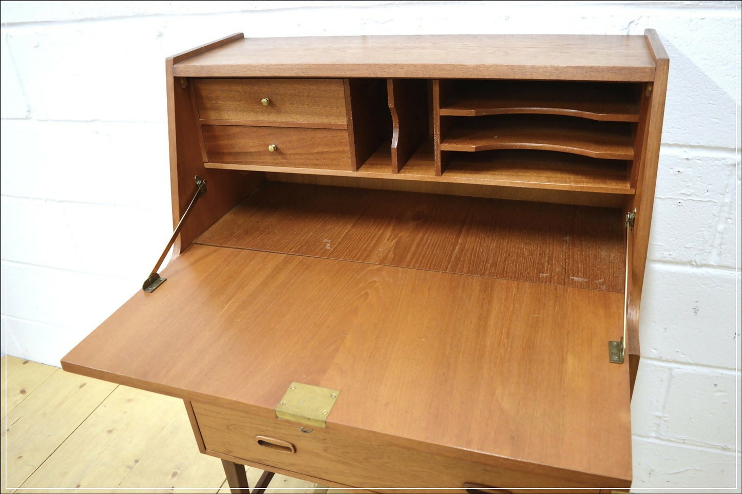Vintage Desk Bureau Teak G Plan Era EON Danish Mid Century Retro DELIVERY