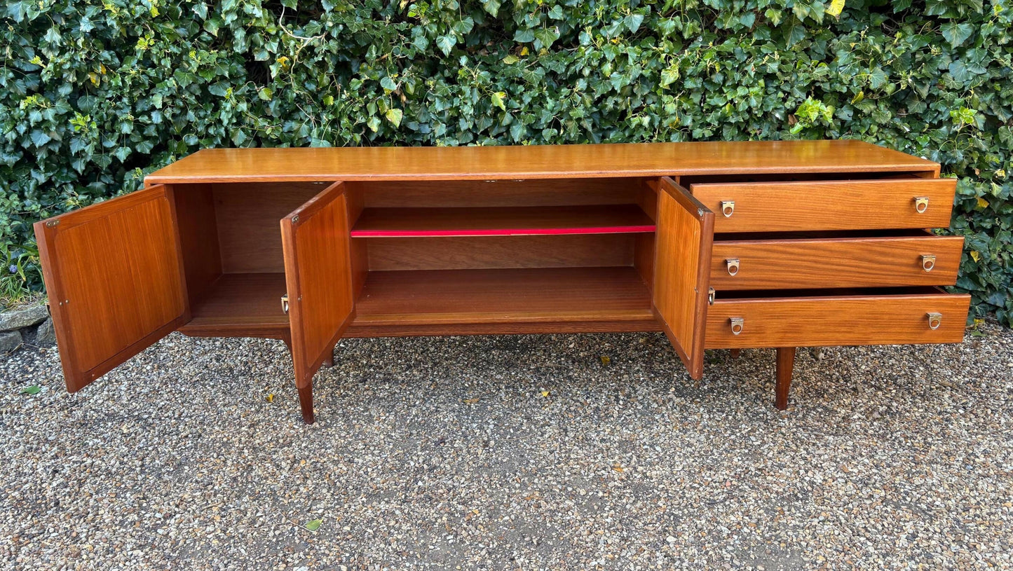 Mid Century Teak Sideboard Cabinet By Younger c.1970s