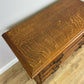 Chest of Drawers Vintage French Louis Oak 3 Drawers Carved Cabinet LOT 6253