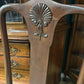 Set Of Four Mahogany Queen Anne Style Dining Chairs4