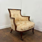 Edwardian Mahogany Inlaid Tub Chair
